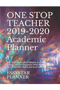 ONE STOP TEACHER 2019-2020 Academic Planner