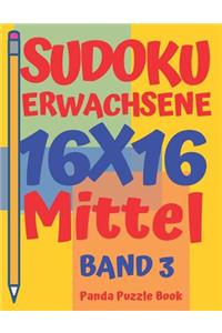 Sudoku Erwachsene 16x16 - Mittel - Band 3