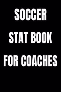 Soccer Stat Book For Coaches
