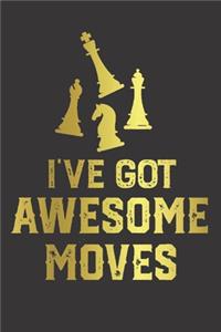 Notebook for Chess Lovers and Players AWESOME MOVES