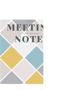 My Boring Meeting Survival Guide and Notes