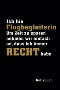 Ich bin Flugbegleiterin. Um Zeit zu sparen...