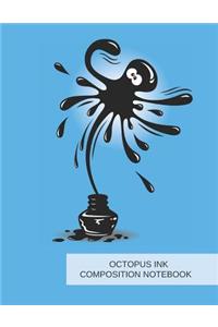 Octopus Ink Composition Notebook