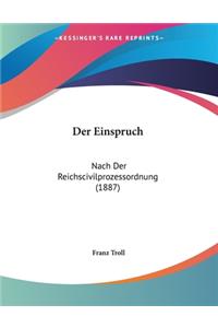 Der Einspruch