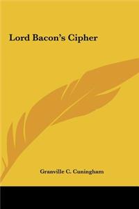 Lord Bacon's Cipher