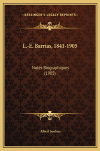 L.-E. Barrias, 1841-1905