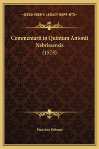 Commentarii in Quintum Antonii Nebrissensis (1573)