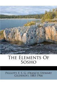 The Elements of Sosho