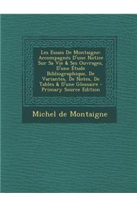 Les Essais de Montaigne