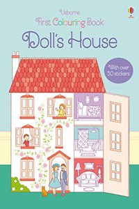 First Colouring Book Doll's House