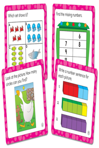 Math Challenge Curriculum Cut-Outs, Grade K