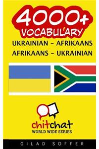 4000+ Ukrainian - Afrikaans Afrikaans - Ukrainian Vocabulary