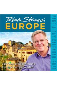 Rick Steves' Europe Page-A-Day Calendar 2020