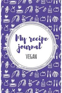 My Recipe Journal (Vegan)