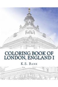 Coloring Book of London, England I