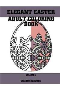 Elegant Easter Adult Coloring Book