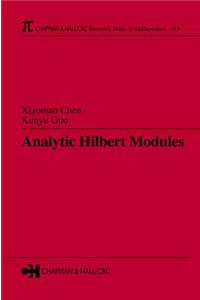 Analytic Hilbert Modules