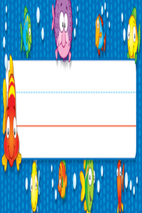 Fish Name Plates