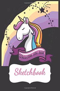My Cute Unicorn Sketch Book