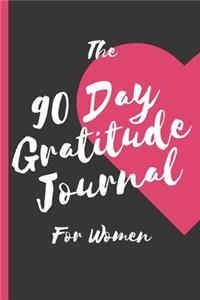 90 Day Gratitude Journal For Women