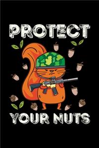 Guns Notebook Protect Your Nuts