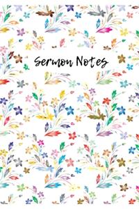 Sermon Notes Journal