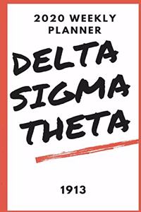 Delta Sigma Theta 1913 Weekly Planner