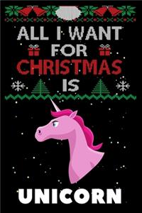 All I Want For Christmas Is Unicorn