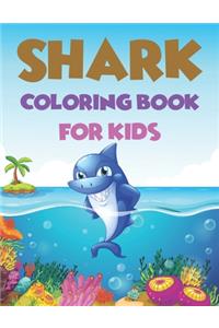 Shark Coloring Book For kids