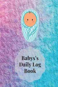 Baby's Daily Log Book