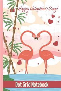 Happy Valentine's Day - Dot Grid Notebook