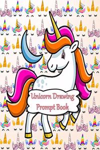 Unicorn Drawing Prompt Book