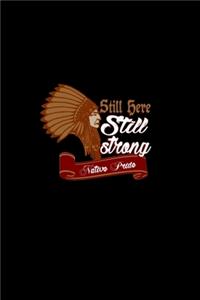 Still here. Still Strong. Native Pride: Food Journal - Track your Meals - Eat clean and fit - Breakfast Lunch Diner Snacks - Time Items Serving Cals Sugar Protein Fiber Carbs Fat - 110 pag