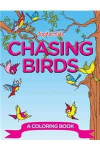 Chasing Birds (A Coloring Book)