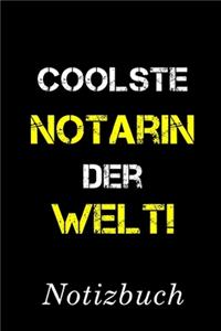 Coolste Notarin Der Welt Notizbuch