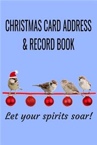 Christmas Card Address & Record Book