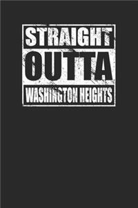 Washington Heights Journal for Washington Heights Residents 120 Pages Lined Notebook