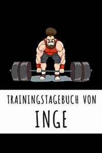 Trainingstagebuch von Inge