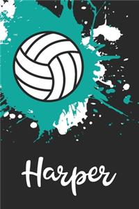 Harper Volleyball Notebook