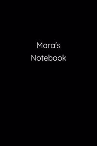 Mara's Notebook: Notebook / Journal / Diary - 6 x 9 inches (15,24 x 22,86 cm), 150 pages.