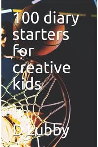 100 diary starters for creative kids