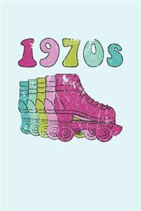 1970s Roller Skates Notebook