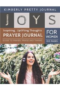 Joys Prayer Journal for Women