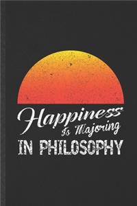 Happiness Is Majoring in Philosophy