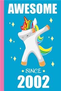 17th Birthday Dabbing Unicorn