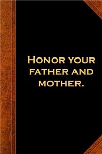 2020 Weekly Planner Religious Modern Wording 4th Commandment Vintage Style