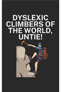 Dyslexic climbers of the world Untie