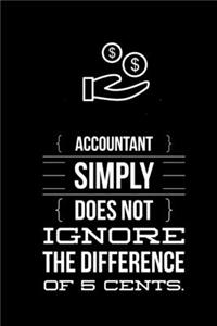 Funny Tax Accountant and CPA Blank College Ruled Line Paper