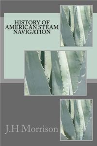 History of American steam navigation