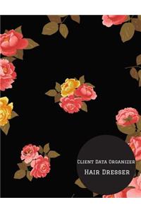 Client Data Organizer Hair Dresser